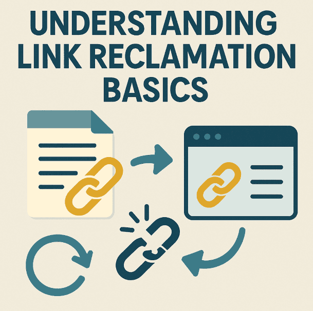 Understanding Link Reclamation Basics — broken and restored link diagram