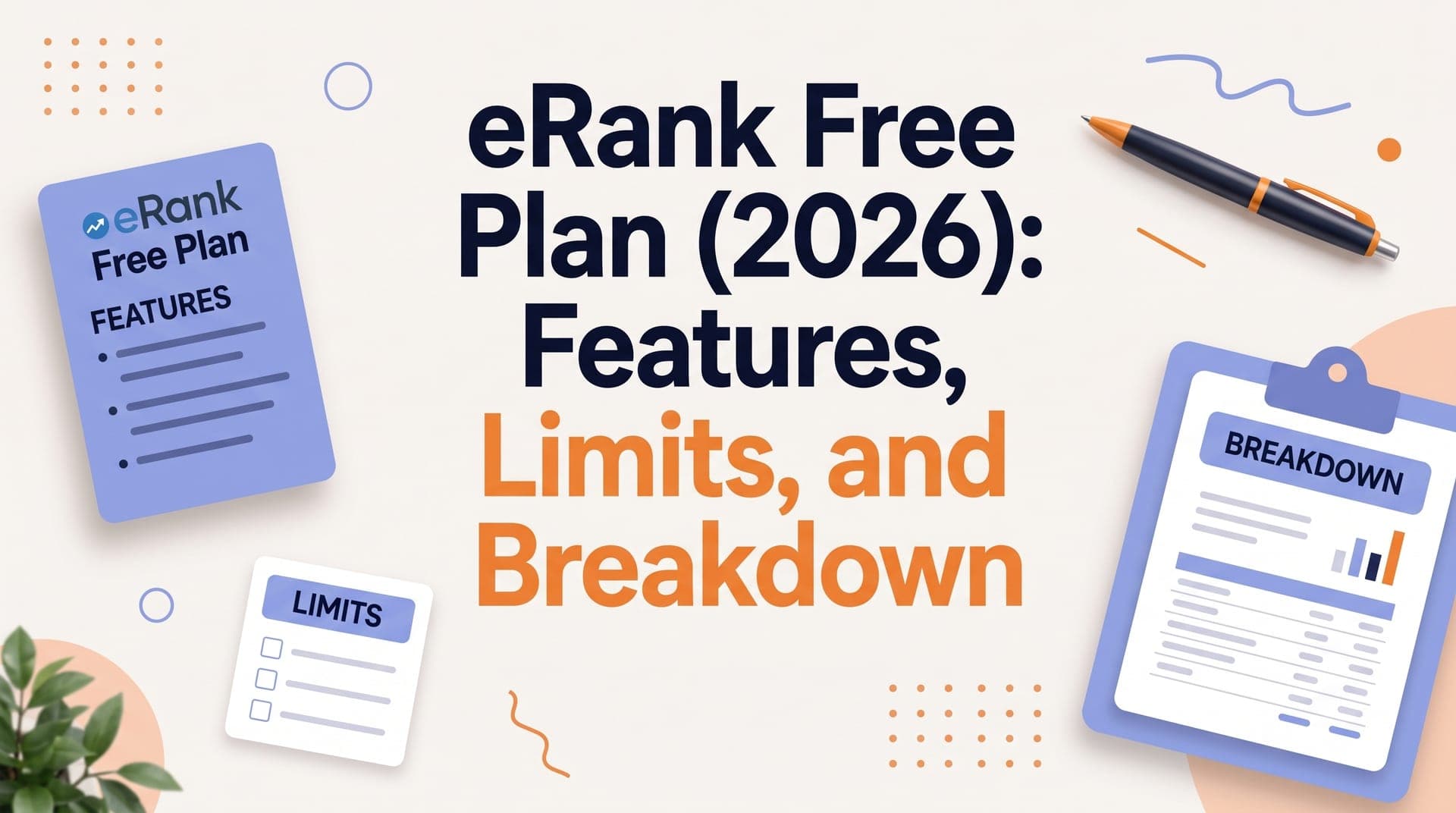 eRank Free Plan (2026): Features, Limits, and Breakdown