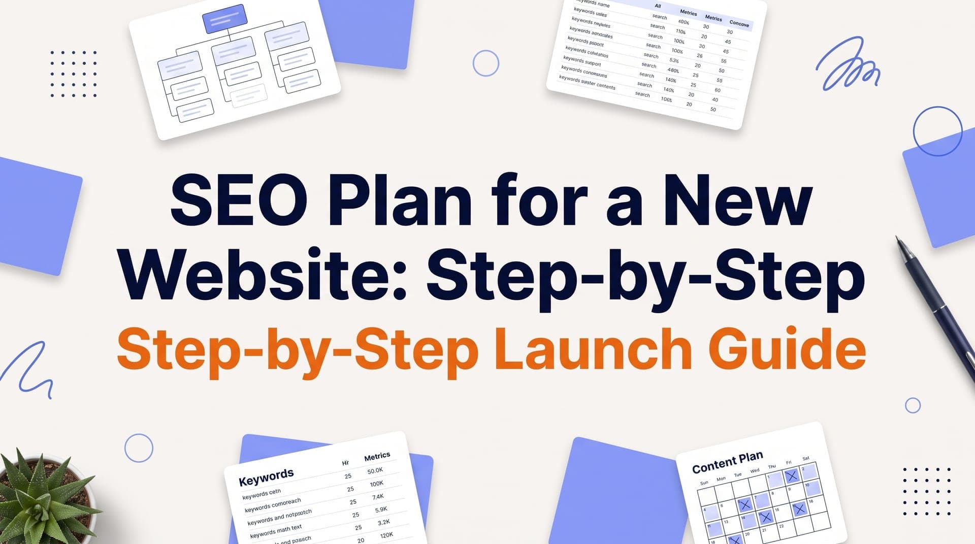 SEO Plan for a New Website: Step-by-Step Launch Guide