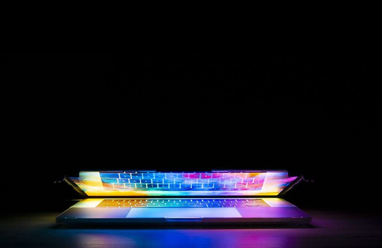 A close up of computer keyboard keys